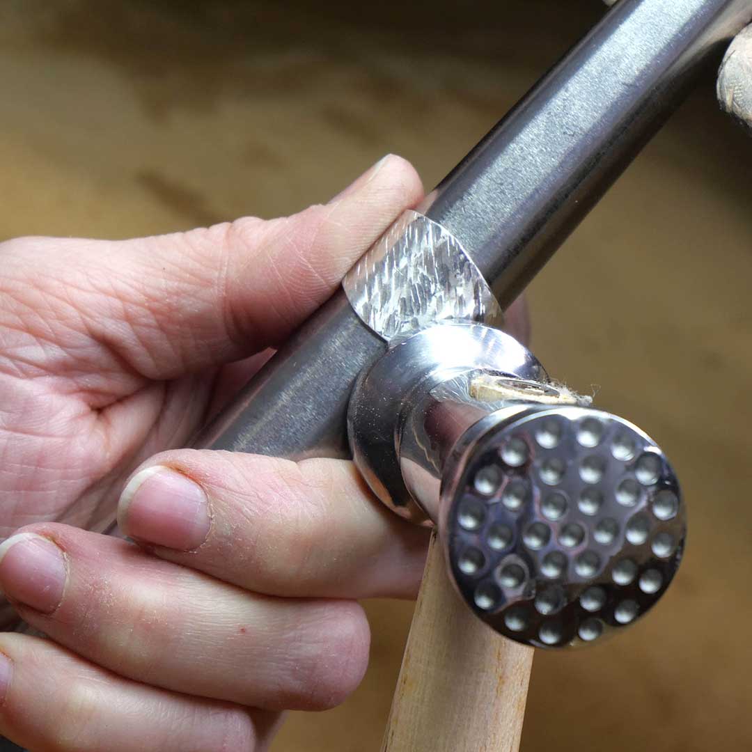 Atelier DIY - Marteler - bague réglable texturée: - coucot